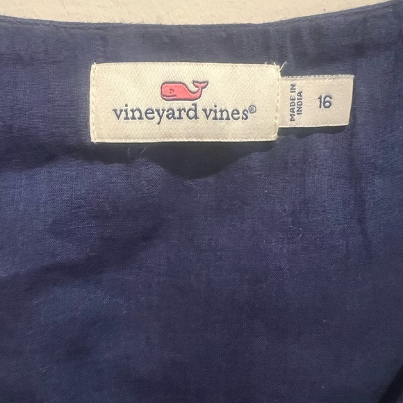 Vineyard Vines Lace up Tunic Dress size 16 - Picture 2 of 9